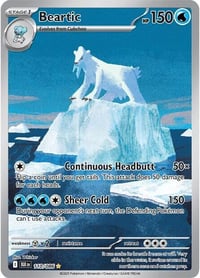 Beartic - 110/086 - SV: Black Bolt - Near Mint