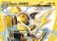 Raichu BREAK - XY - BREAKthrough - Near Mint