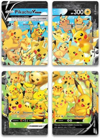 Pikachu V-Union [Set of 4] - SWSH: Sword & Shield Promo Cards - Near Mint