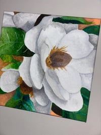 Image 2 of Magnolia Flower Painting