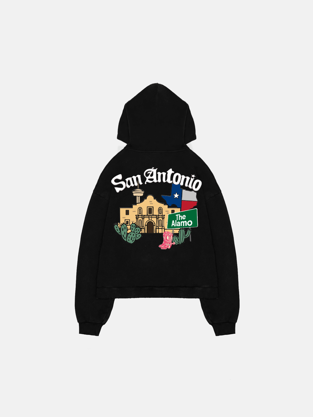 Image of GIRLS ARE DRUGS® "SAN ANTONIO" PULLOVER HOODIE