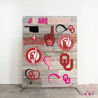 Image 7 of Oklahoma Sooners Set Design SVG Files, Cricut, Silhouette Studio, Digital Cut Files