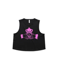 Image 2 of PRESALE- CLADDAGH CARABINER CROP TANK TOP - PRIDE/SUMMER 2026 COLLECTION