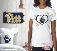 Image 7 of Pittsburgh Panthers University Designs. SVG Files, Cricut, Studio, Digital Cut Files
