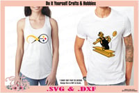Image 4 of Pittsburgh Steelers Logo SET Design SVG Files, Cricut, Studio, Digital Cut Files