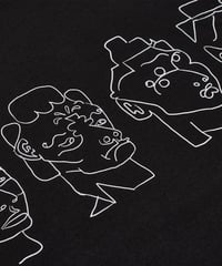 Image 3 of POLAR_CONTRAST TEE | 8 HEADS TEE :::BLACK:::