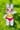 Bikini Bunny Keychain (White)