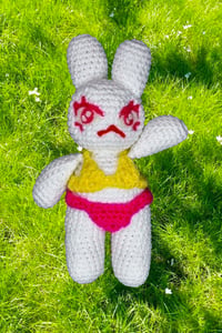 Bikini Bunny Keychain (White)