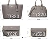 A Key Scent 4-Piece Luxury Handbag Set