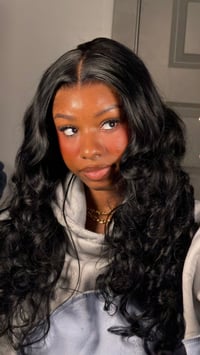 Image 4 of 28” Pre Custom 7*5 Drawstring Body Wave Unit