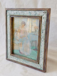Image 2 of Framed "The Lesson" Print