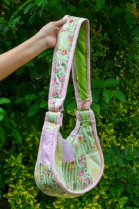 Image 2 of Shojo Princess Patch Bag (Pink+ Yellow + Green)