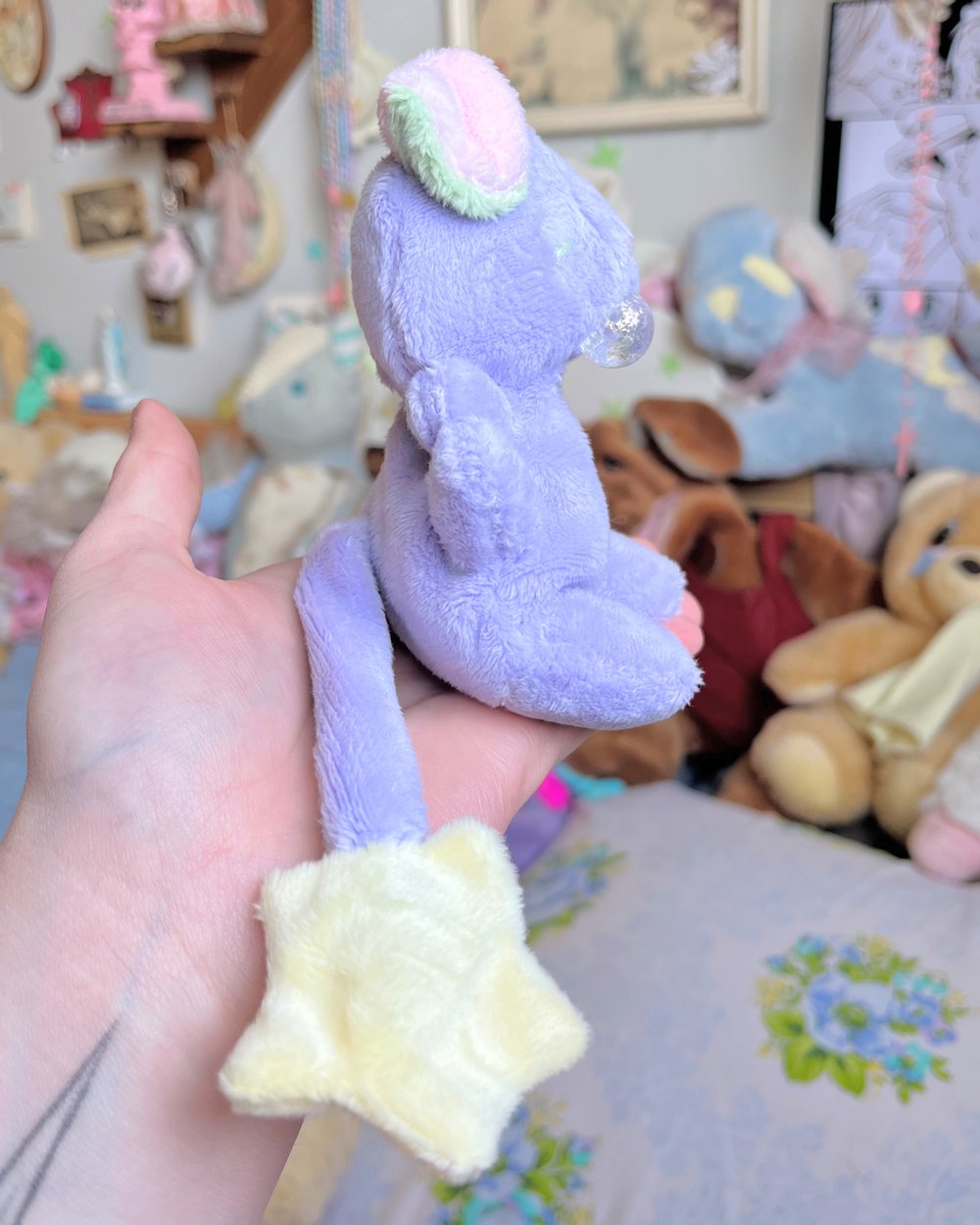 Image of Hugg-A-Me Babey! Purple spit bubble