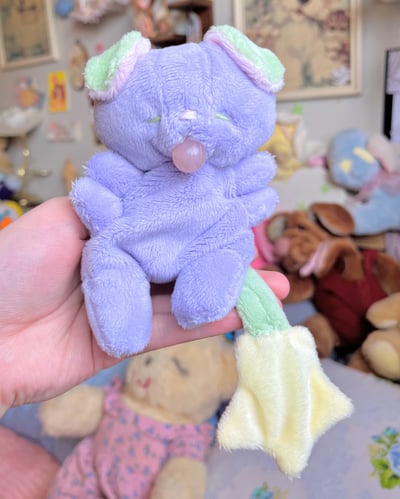 Image of Hugg-A-Me Babey! Purple + green tail