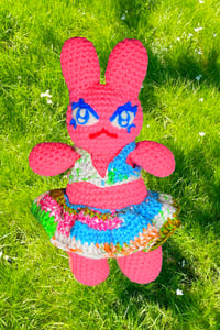 Bikini Bunny Keychain (Pink)