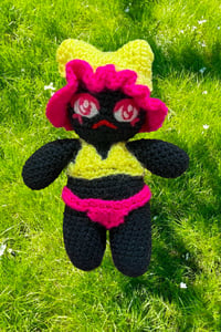 Bikini Kitty Keychain (Black)