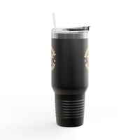 Image 2 of Mom's Garage Mom's Rules 40oz Travel Mug