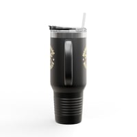 Image 3 of Mom's Garage Mom's Rules 40oz Travel Mug
