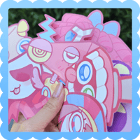 Image 1 of tadc ❄️ car peeker stickers