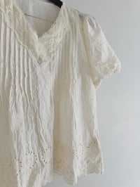 Image 2 of Gauzy Cotton Garden Blouse