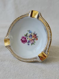 Image 2 of Small German Floral Smoking Dish