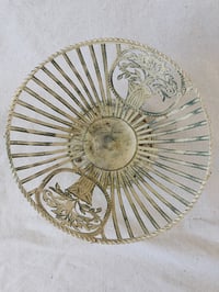 Image 2 of Cast Iron Garden Pedestal Basket