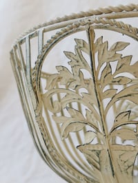 Image 3 of Cast Iron Garden Pedestal Basket