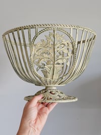 Image 5 of Cast Iron Garden Pedestal Basket