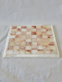 Image 3 of Vintage Peachy Chess Board