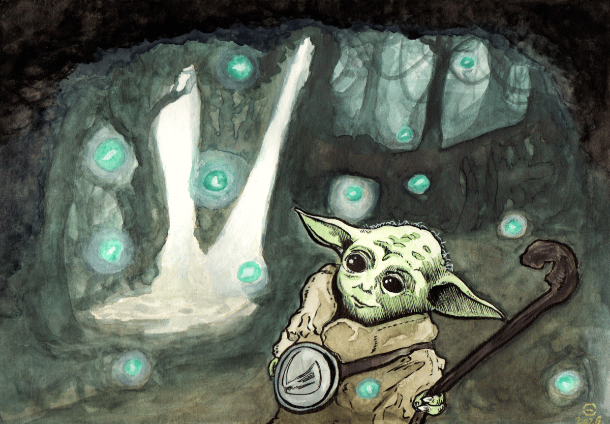 Image of The apprentice and the fireflies