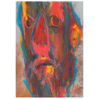 Image 1 of Fabled - Sketchbook Drawing in Soft Pastels on Paper 