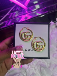 Gold GG Hoops