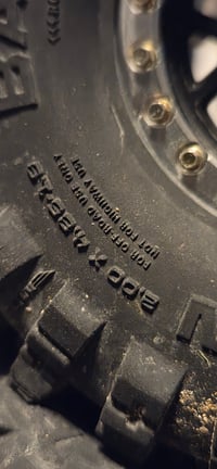 Image 3 of SSD 1.9 Boxer Beadlock Wheels w/ MT |  Baja Pro X & Nebula Inserts (USED SET) 