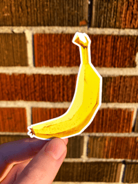 Banana Sticker