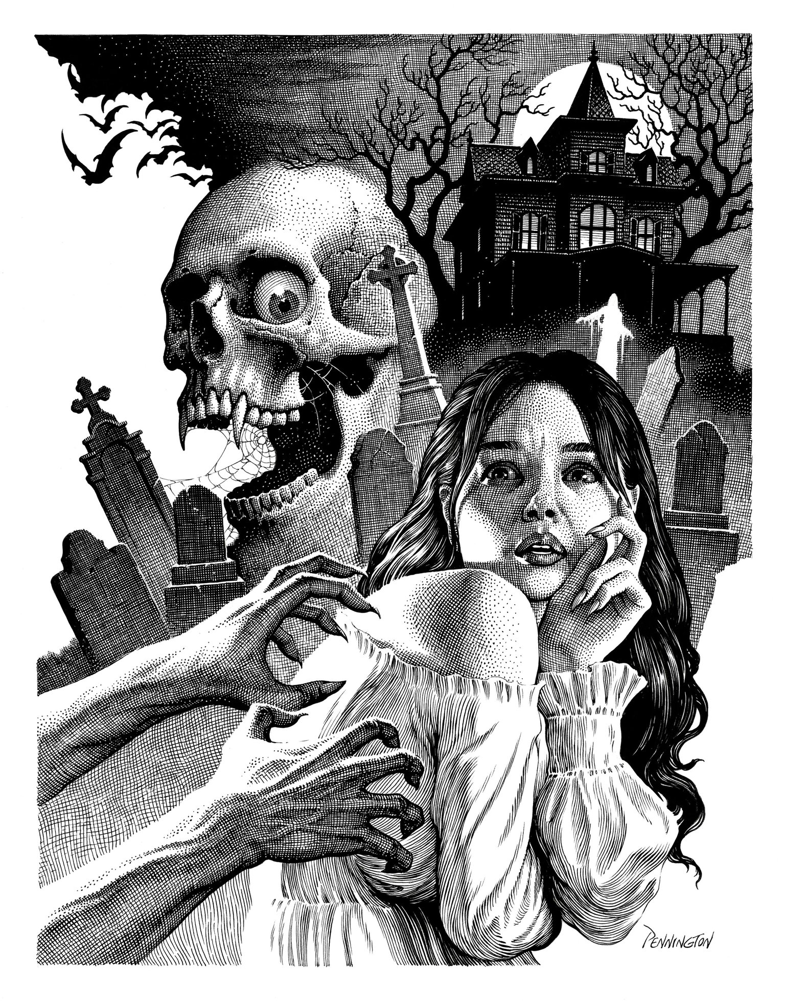Image of Haunted (print)