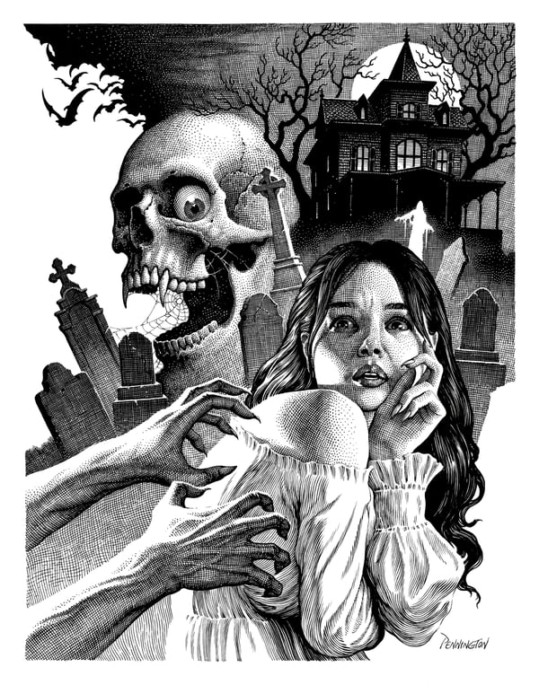 Image of Haunted (print)