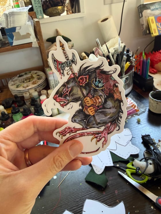 Image of Rat Sticker!