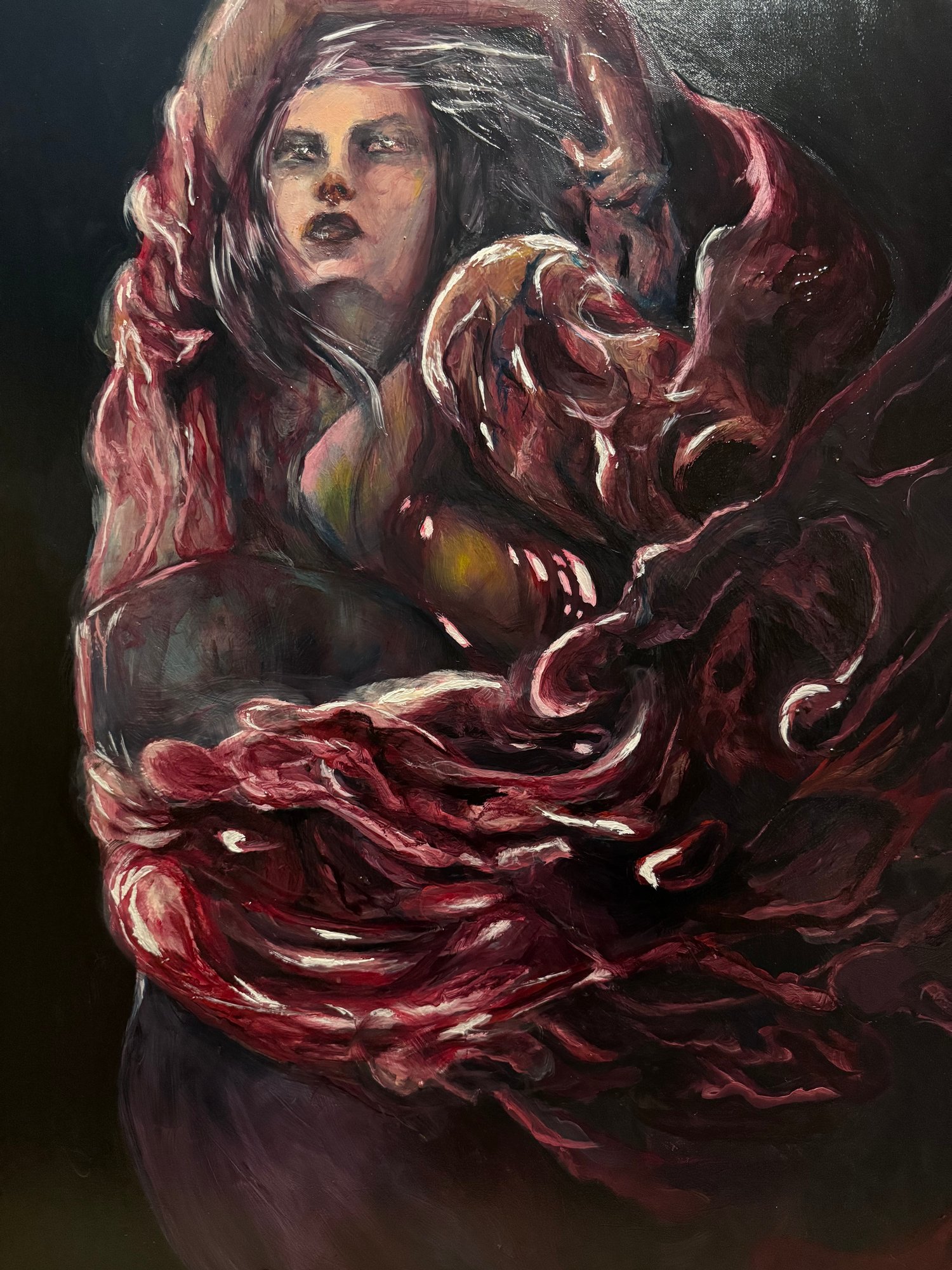 Painting - She’s not a person she’s a weapon