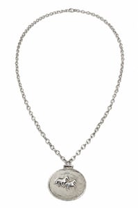 Image of Two Horses Necklace
