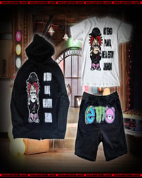 Image 3 of emo legend shorts