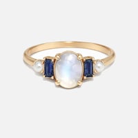Image 1 of Deco Moonlight Ring