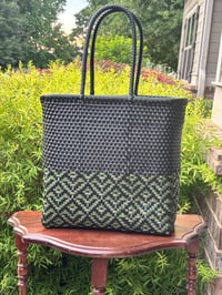 Tote-Black and Olive