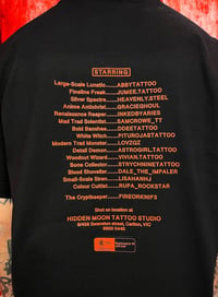 Image 5 of     Hidden Moon 80s Slasher Tee – Limited Edition