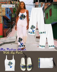 Image 1 of DBB Hint of Creole Cotton Wide Leg Pant
