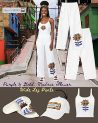Image 3 of DBB Hint of Creole Cotton Wide Leg Pant