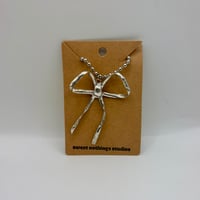 Soft Soldered Bow Pendant (#2123)