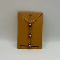 Pearl Drops Necklace (#2130)