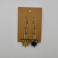 Spiky Dice Earrings (#2140)