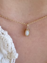 Image 2 of Odette Opal Pendant Necklace