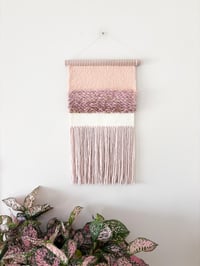 Image 1 of Woven Wall Hanging - Colouful and Textured (Medium)